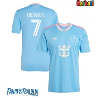 Inter Miami Rodrigo De Paul #7 Tricou Fotbal Replică 2025-26 Barbati Treilea